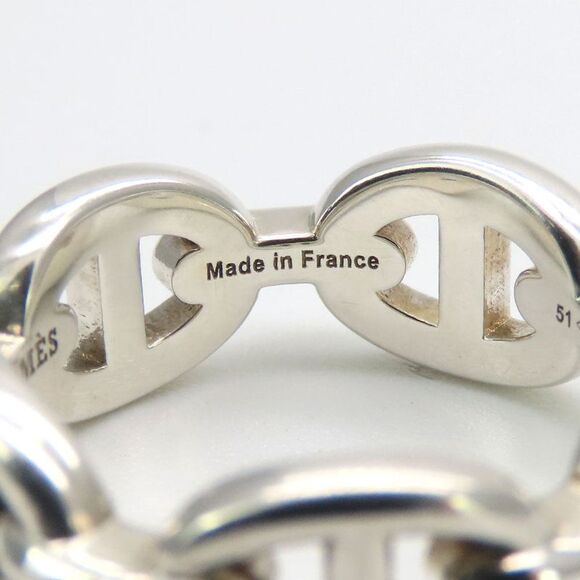 Hermes Silver925 Ring Chne Dunkel H109507B - Picture 6 of 6